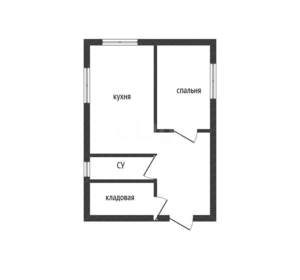 Дом 36м&sup2;, 1-этажный, участок 10 сот.  