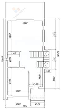 Дом 162м², 2-этажный, участок 5 сот.  