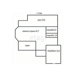 Дом 450м², 3-этажный, участок 6 сот.  
