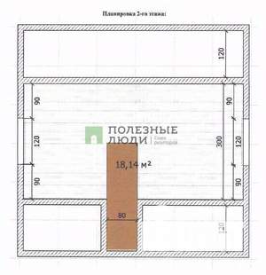Дом 32м², 1-этажный, участок 7 сот.  