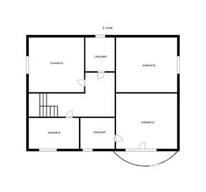 Дом 315м&sup2;, 2-этажный, участок 4 сот.  