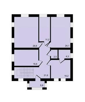 Дом 400м&sup2;, 2-этажный, участок 8 сот.  