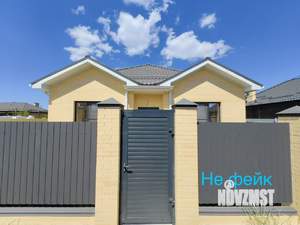 Дом 132м&sup2;, 1-этажный, участок 4 сот.  