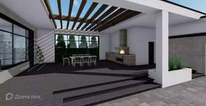 Дом 355м&sup2;, 1-этажный, участок 13 сот.  