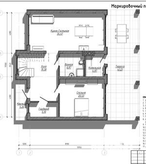 Коттедж 200м², 2-этажный, участок 6 сот.  