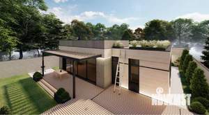 Дом 220м&sup2;, 1-этажный, участок 7 сот.  