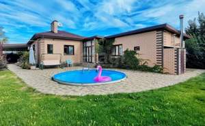 Дом 143м&sup2;, 1-этажный, участок 8 сот.  