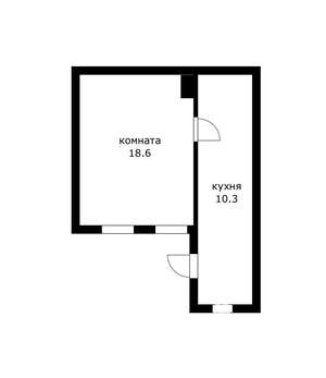 Дом 83м&sup2;, 1-этажный, участок 3 сот.  