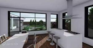 Дом 355м&sup2;, 1-этажный, участок 13 сот.  