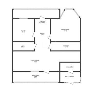 Дом 161м², 2-этажный, участок 3 сот.  