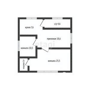 Дом 126м², 2-этажный, участок 6 сот.  