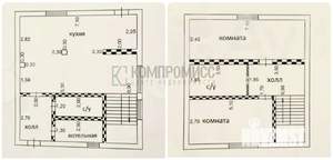 Дом 140м&sup2;, 2-этажный, участок 4 сот.  