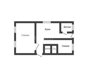 Дом 170м&sup2;, 2-этажный, участок 4 сот.  