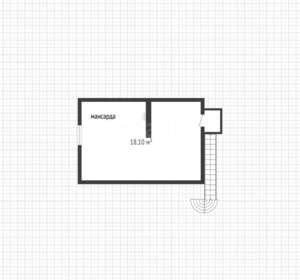 Дом 64м&sup2;, 2-этажный, участок 4 сот.  
