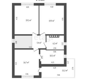 Дом 170м², 2-этажный, участок 5 сот.  