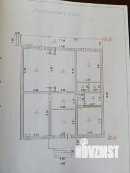 Коттедж 116м², 1-этажный, участок 6 сот.  