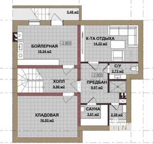 Дом 240м&sup2;, 3-этажный, участок 4 сот.  