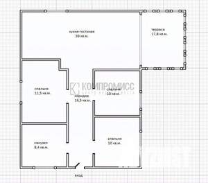 Дом 170м², 2-этажный, участок 5 сот.  