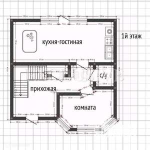 Таунхаус 109м², 2-этажный, участок 2 сот.  