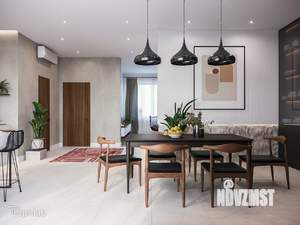 Коттедж 124м&sup2;, 2-этажный, участок 3 сот.  