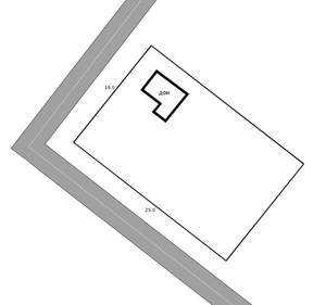 Дом 14м², 1-этажный, участок 4 сот.  