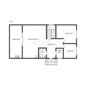 Дом 140м², 2-этажный, участок 4 сот.  