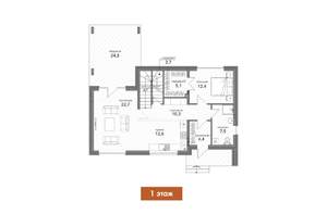 Дом 157м², 2-этажный, участок 8 сот.  