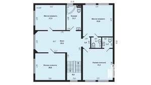 Дом 734м², 4-этажный, участок 7 сот.  