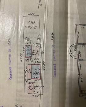 Дом 54м², 1-этажный, участок 6 сот.  
