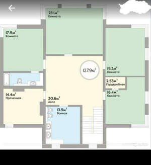 Дом 299м&sup2;, 2-этажный, участок 10 сот.  