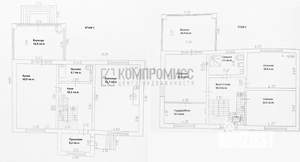Коттедж 233м², 2-этажный, участок 10 сот.  