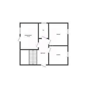 Дом 105м², 2-этажный, участок 3 сот.  