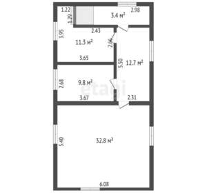 Дом 224м², 2-этажный, участок 4 сот.  