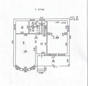 Дом 195м&sup2;, 2-этажный, участок 5 сот.  