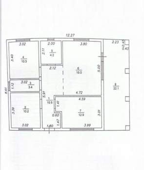 Дача 85м², 1-этажный, участок 4 сот.  