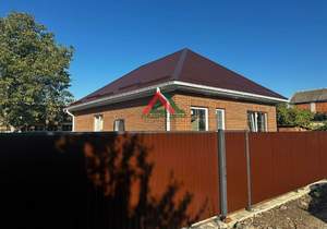 Дом 74м&sup2;, 1-этажный, участок 404 сот.  