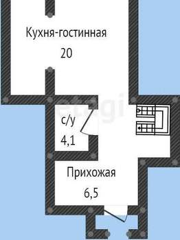 Дом 87м², 2-этажный, участок 1 сот.  