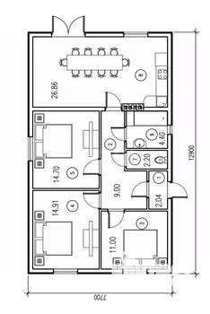 Дом 150м², 2-этажный, участок 5 сот.  