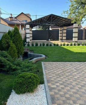 Дом 170м&sup2;, 1-этажный, участок 8 сот.  