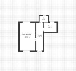 Дом 46м&sup2;, 2-этажный, участок 23 сот.  