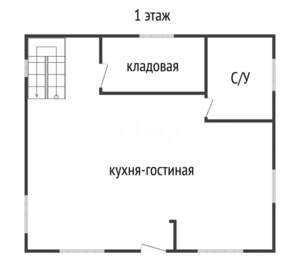 Дом 100м&sup2;, 2-этажный, участок 4 сот.  