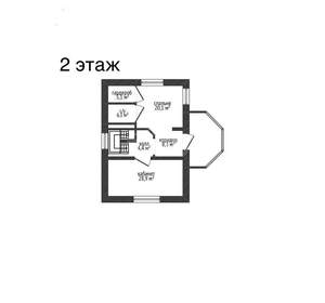 Дом 198м&sup2;, 2-этажный, участок 4 сот.  