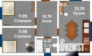 Дом 80м², 1-этажный, участок 4 сот.  