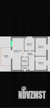 Дом 100м², 1-этажный, участок 4 сот.  