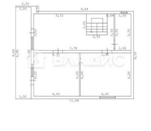 Дом 160м², 2-этажный, участок 4 сот.  