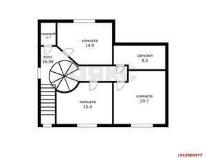 Дом 201м&sup2;, 3-этажный, участок 4 сот.  