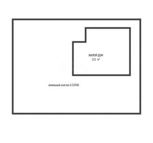 Дом 222м², 2-этажный, участок 6 сот.  
