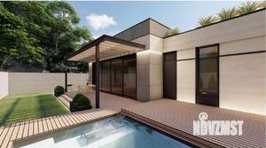 Дом 220м&sup2;, 1-этажный, участок 7 сот.  