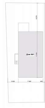 Дом 90м&sup2;, 1-этажный, участок 3 сот.  