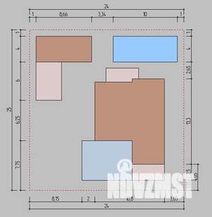 Дом 230м&sup2;, 2-этажный, участок 6 сот.  